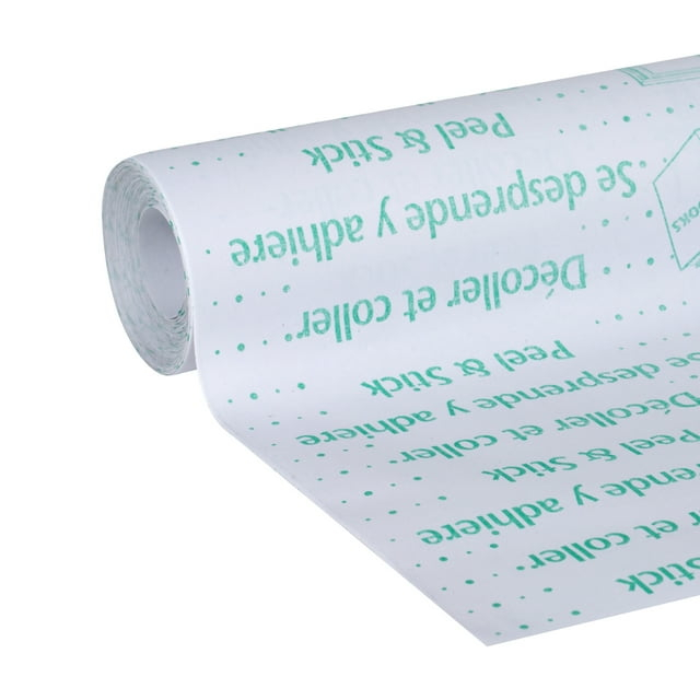 EasyLiner Brand Contact Paper Adhesive Shelf Liner, Clear, 18 in. x 24 ft. Roll