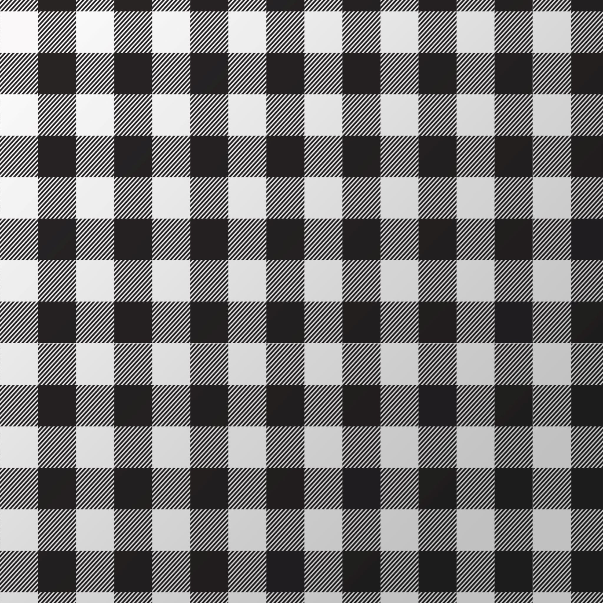 EasyLiner Premium Peel & Stick Wallpaper, Black Gingham 20 in. x 18 ft.