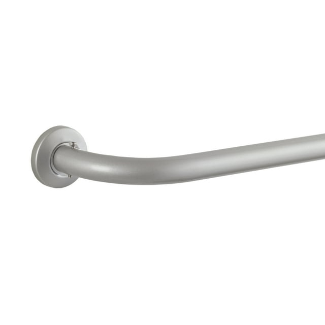 Eclipse 100% Steel Adjustable Single Curtain Rod