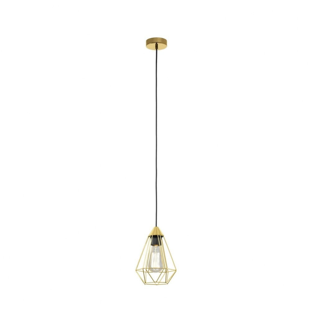 43681A-Eglo Lighting-Tarbes - 15W 1 Led Pendant In Transitional Style 9.25 Inches Tall And 6.75 Inches Wide     -Traditional Installation