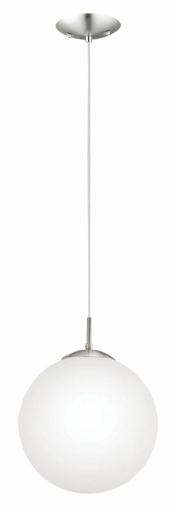 85263A-Eglo Lighting-Rondo - 1 Light Pendant In Mid-Century Modern Style-12.38 Inches Tall and 11.75 Inches Wide     -Traditional Installation