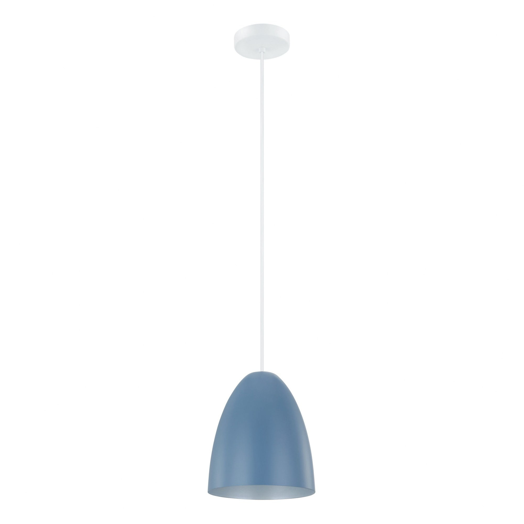 Eglo Lighting - Sarabia-P - 1-Light Pendant - Pastel Apricot Exterior - Copper