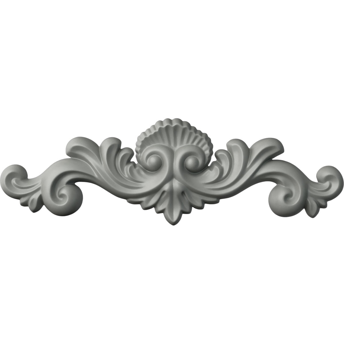 Ekena Millwork 14 3/8"W x 4 1/2"H x 1"P Shell Onlay