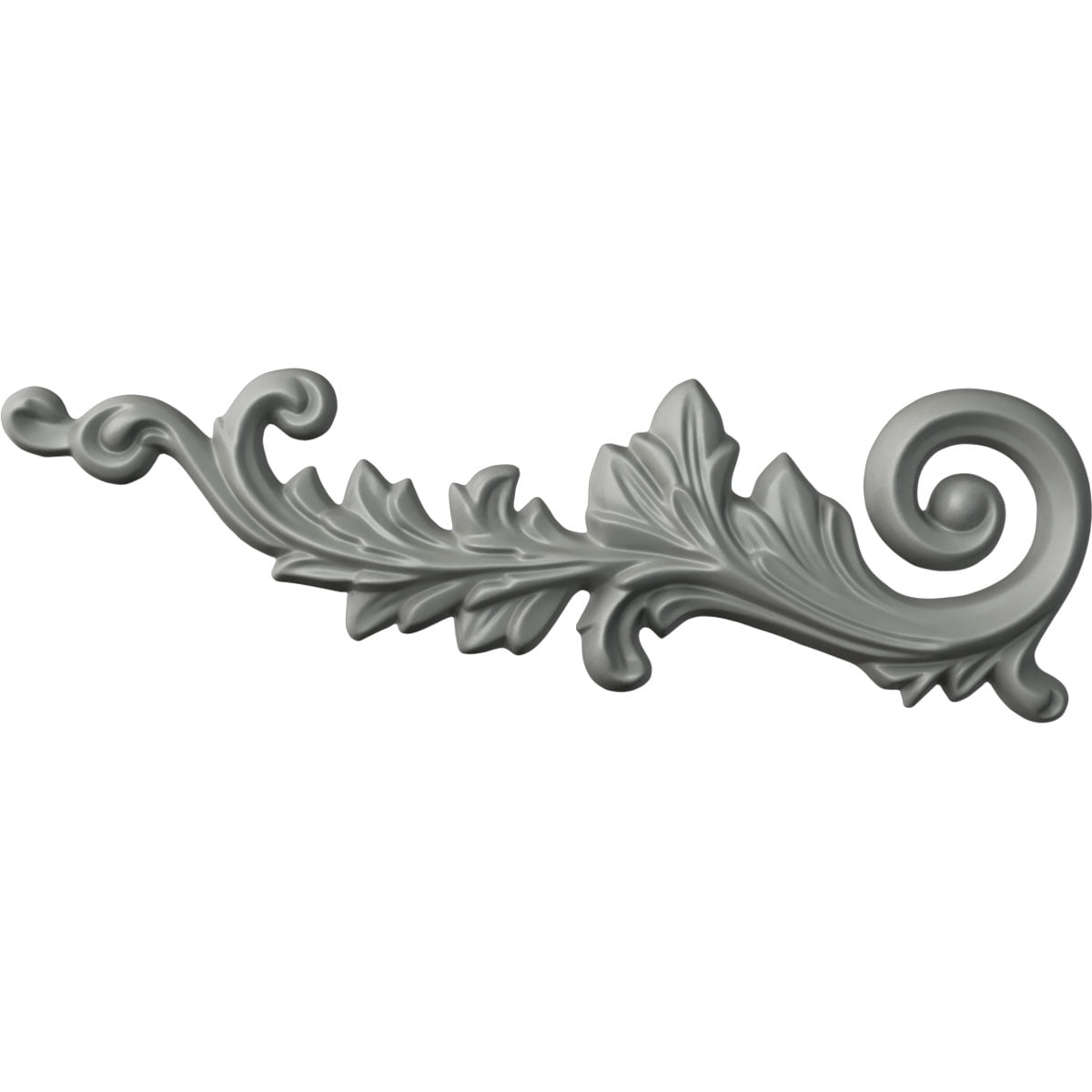 Ekena Millwork 15 3/4"W x 5 1/8"H x 1 1/8"P Robin Scroll Onlay, Left