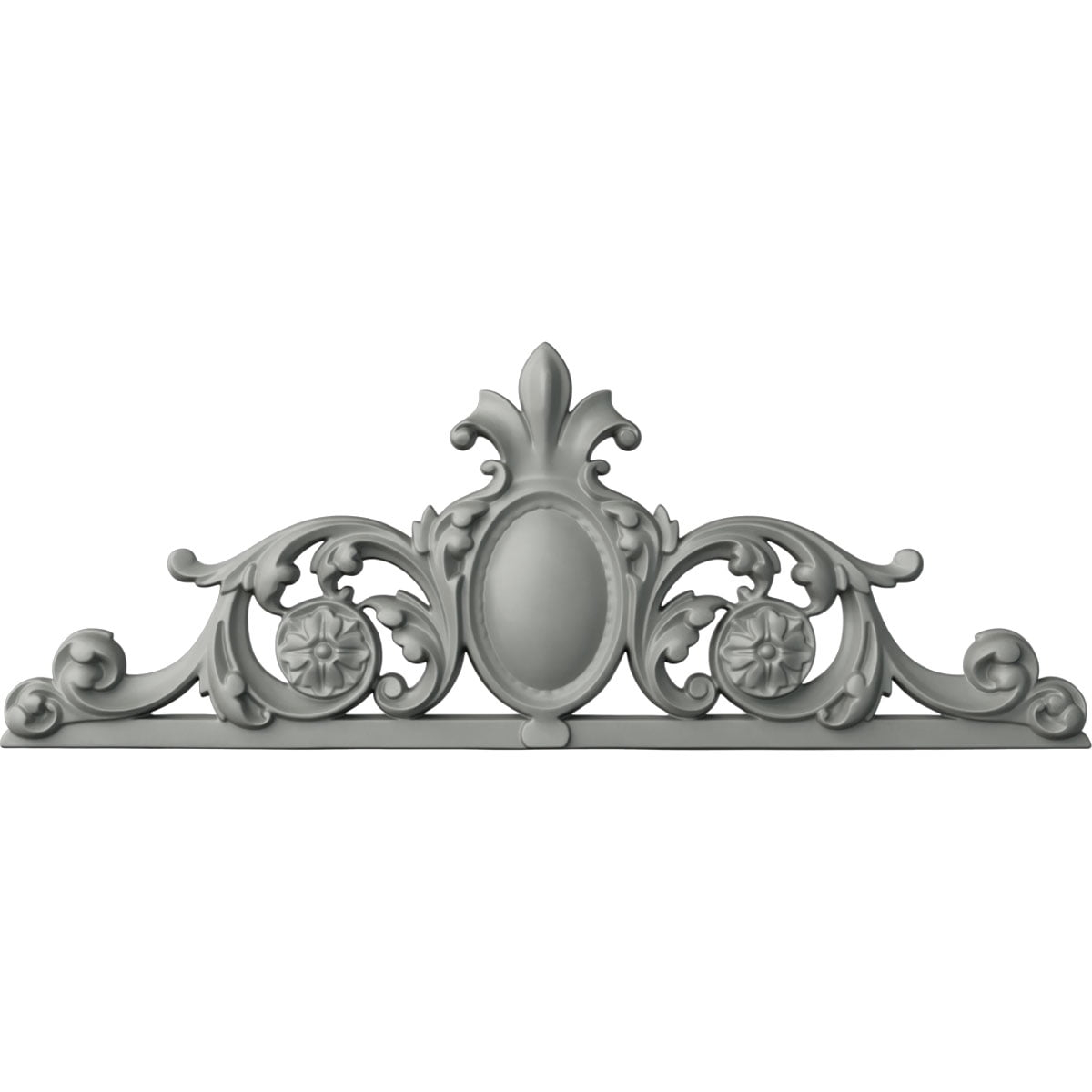 Ekena Millwork Valence 13.75'' H x 36.75'' W D Urethane Onlay Scroll