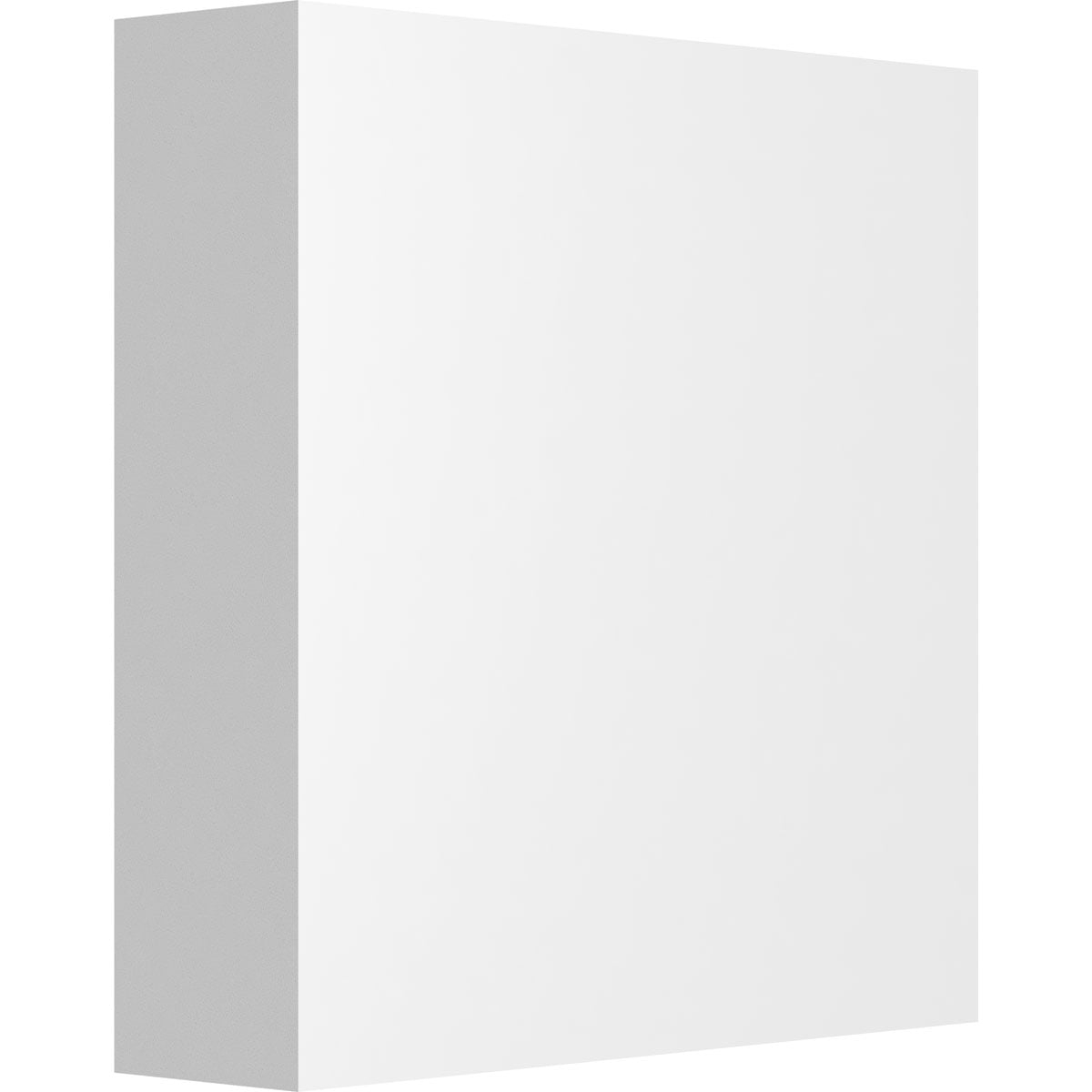 Ekena Millwork 4"W x 4"H x 1"P Standard Sedgwick Rosette with Square Edge