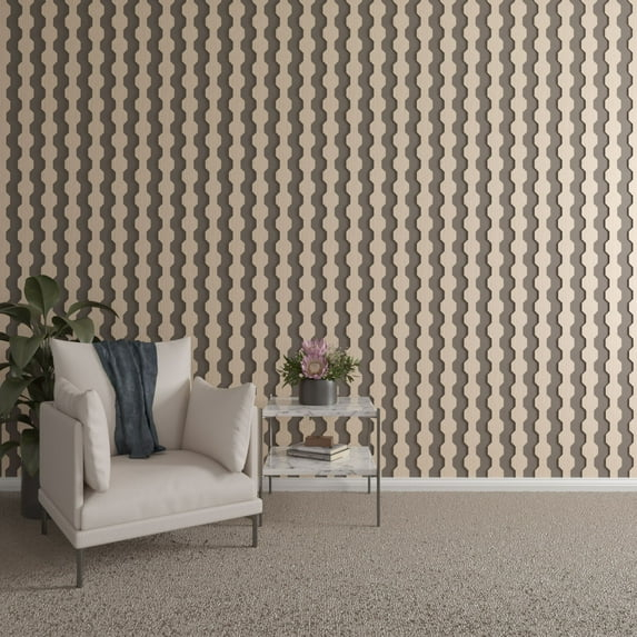 Pontiac Adjustable Wood Decorative Slat Wall Panel Kit