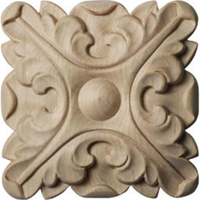 Ekena Millwork  Acanthus Rosette - Cherry