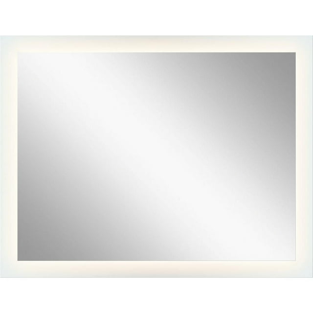 Elan 84003 Mir 54" 4-Light LED Backlit Mirror in Frosted Glass
