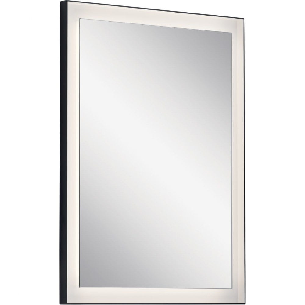 84167-Elan Lighting-Ryame - 23.5 Inch LED Mirror-Matte Black Finish
