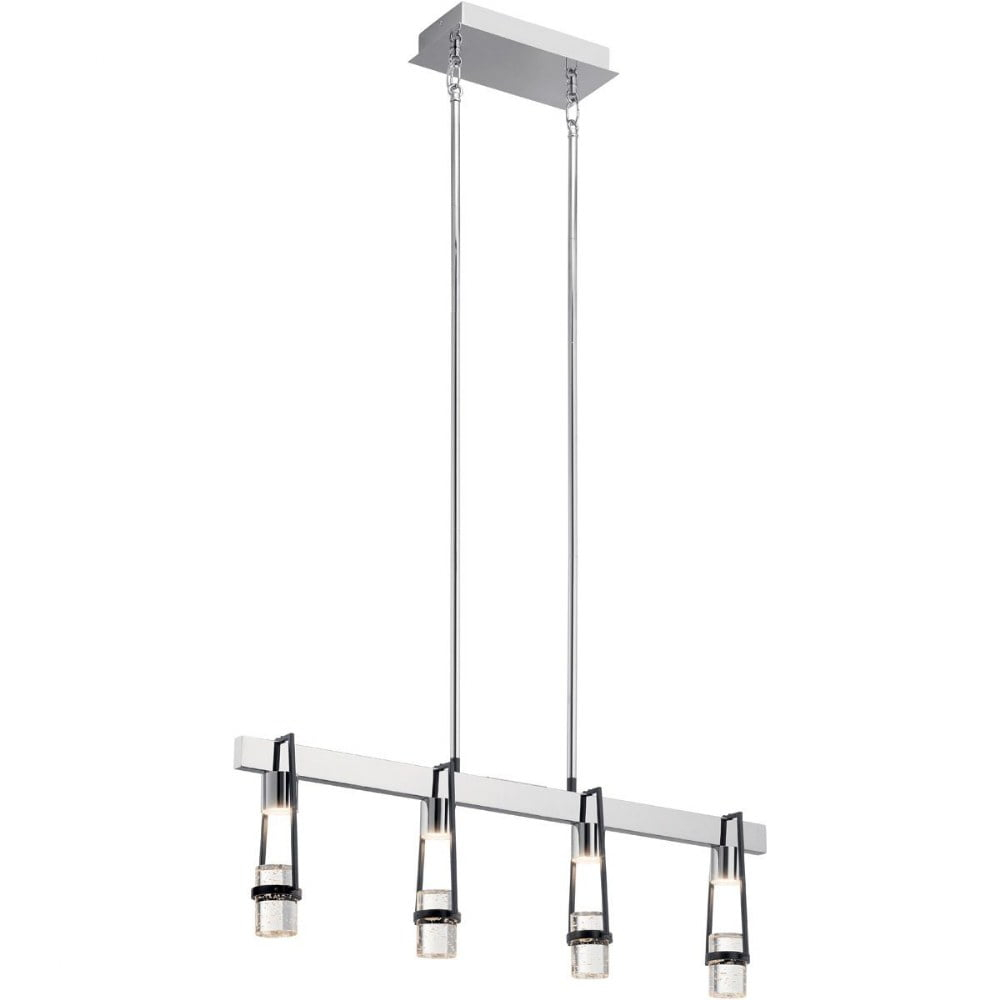 Elan Lighting - Ayse - 32 Inch 14 Led Linear Chandelier - Elan Lighting