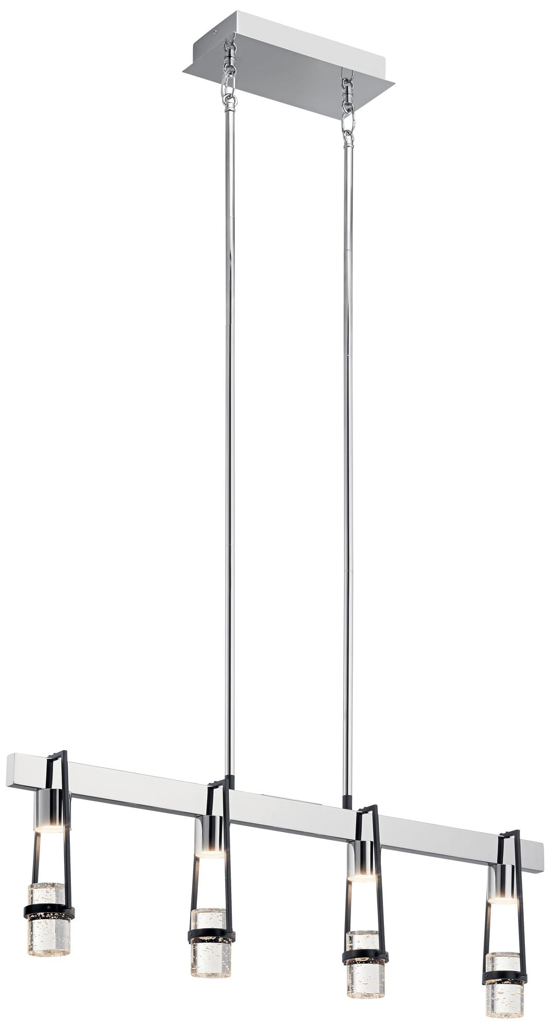 Elan Lighting - Ayse - 32 Inch 14 Led Linear Chandelier - Elan Lighting