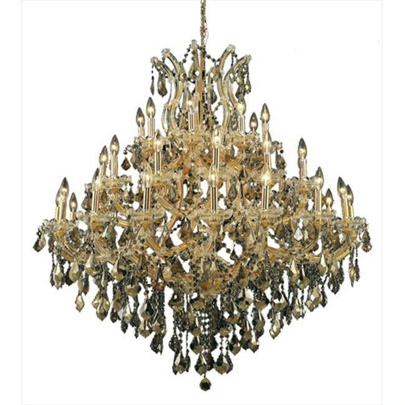 Elegant Lighting Maria Theresa 44" 37 Light Royal Crystal Chandelier