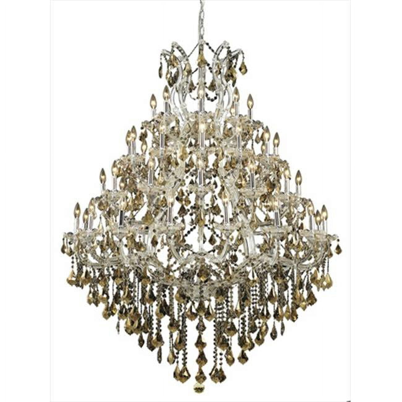 Elegant Lighting Maria Theresa 46" 49 Light Royal Crystal Chandelier