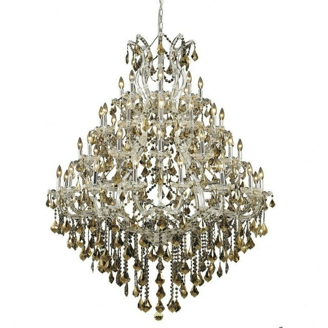 Elegant Lighting Maria Theresa 46" 49 Light Royal Crystal Chandelier