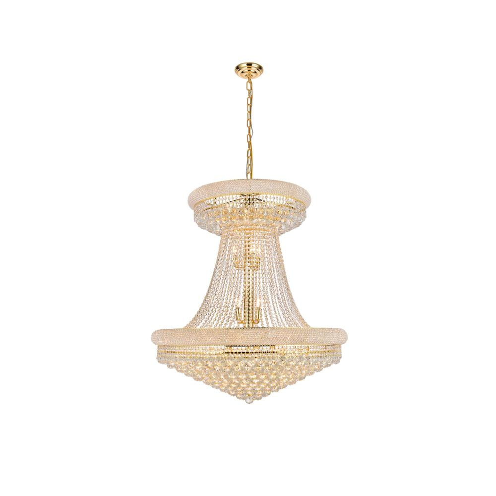 Elegant Lighting Primo 28 - Light Chandelier in  Gold