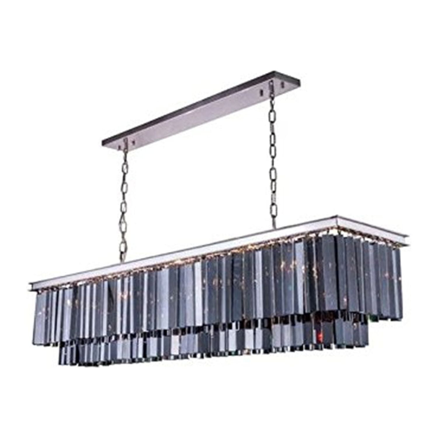 Elegant Lighting Sydney 60" 12 Light Royal Crystal Chandelier