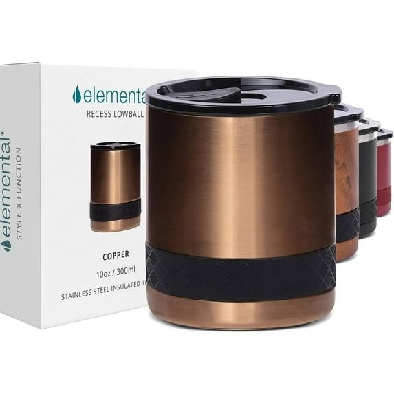 Elemental Elemental Triple Wall Insulated Stainless Steel Travel Tumbler