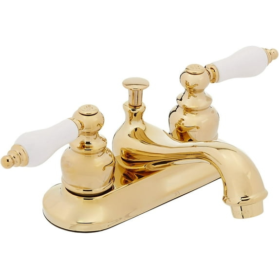 Elizabeth Centerset Bathroom Faucet with Drain Assembly