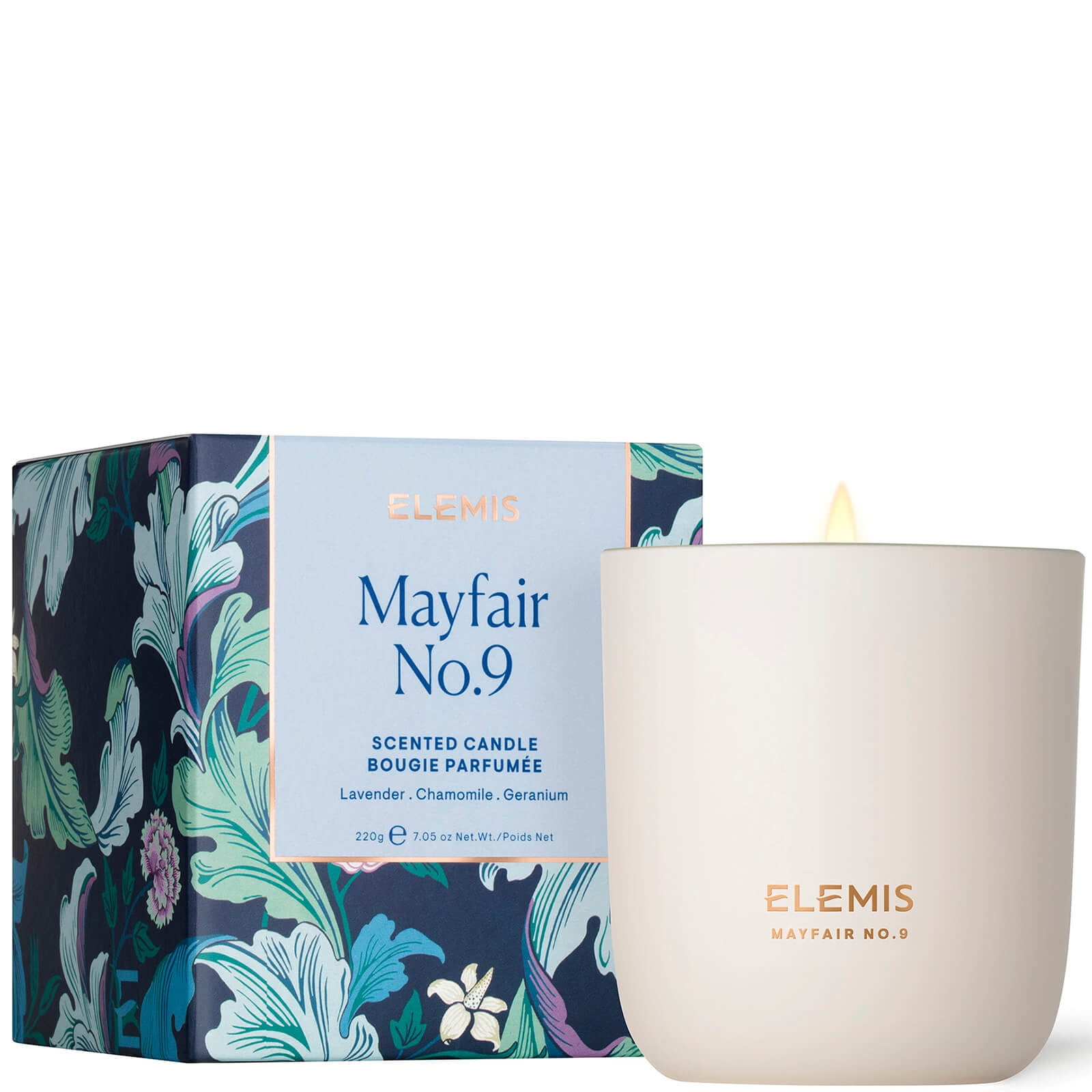 Elemis Mayfari No 9 Lavender Chamomile Geranium Scented Candle 7.05 Ounce