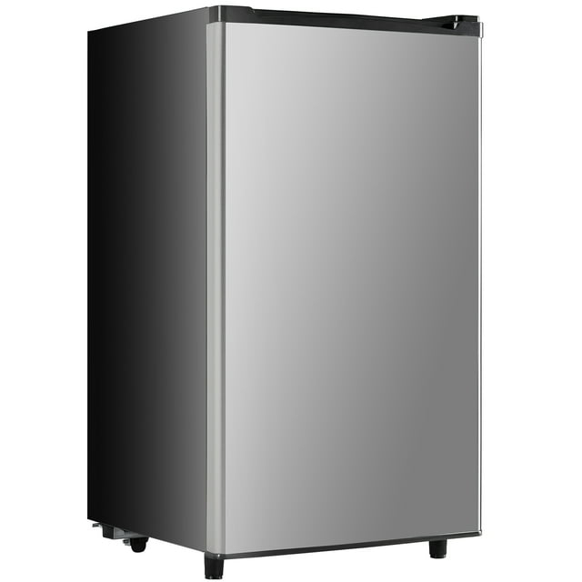 Elevon 3.2 Cu.Ft Mini Fridge with Freezer Small Refrigerator Single Door Adjustable Thermostat Energy-efficient Low Noise, Compact Fridge for Bedroom, Office, Dorm