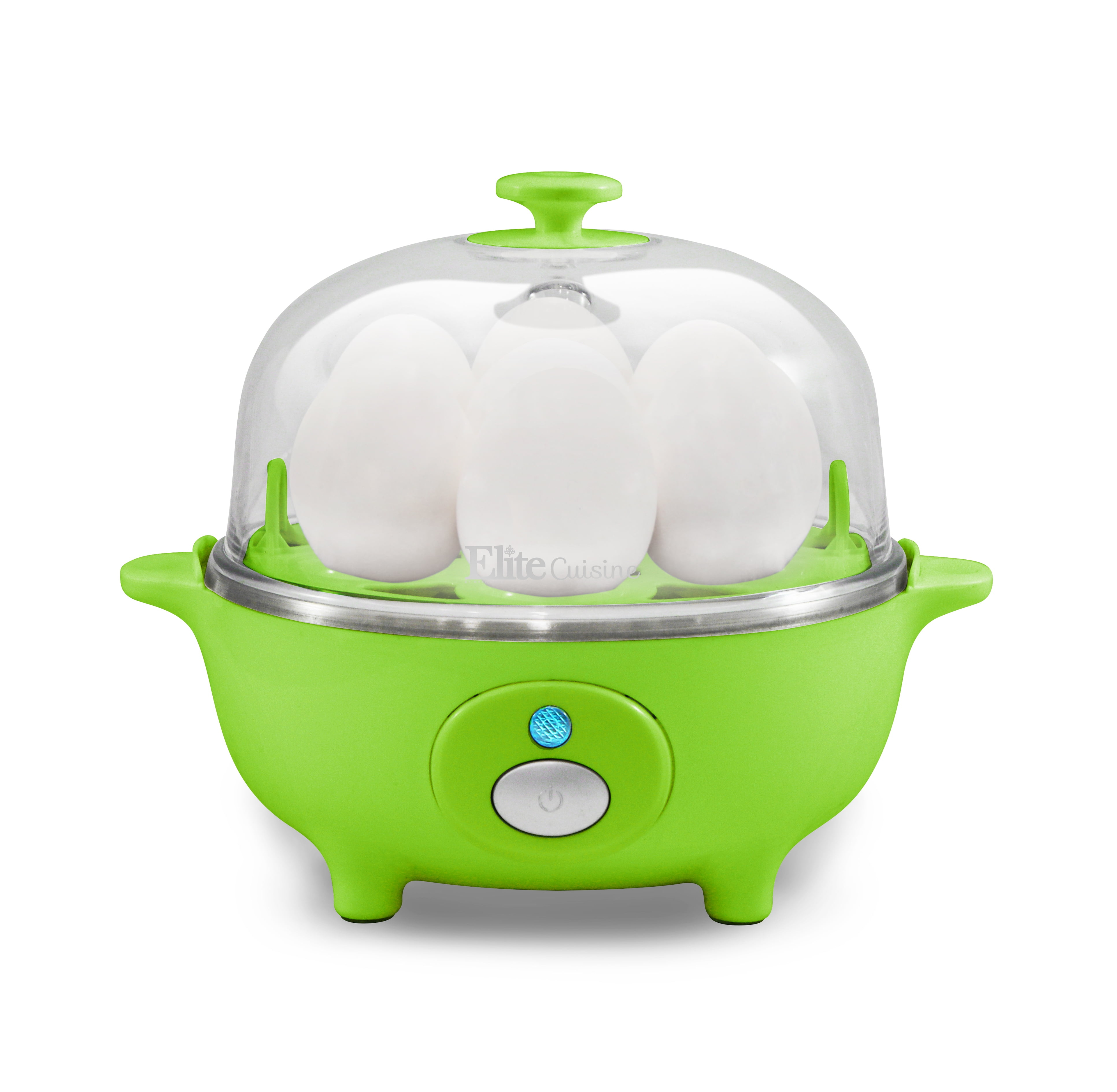 Elite Cuisine EGC-007G Automatic Easy 7-Egg Cooker, Green