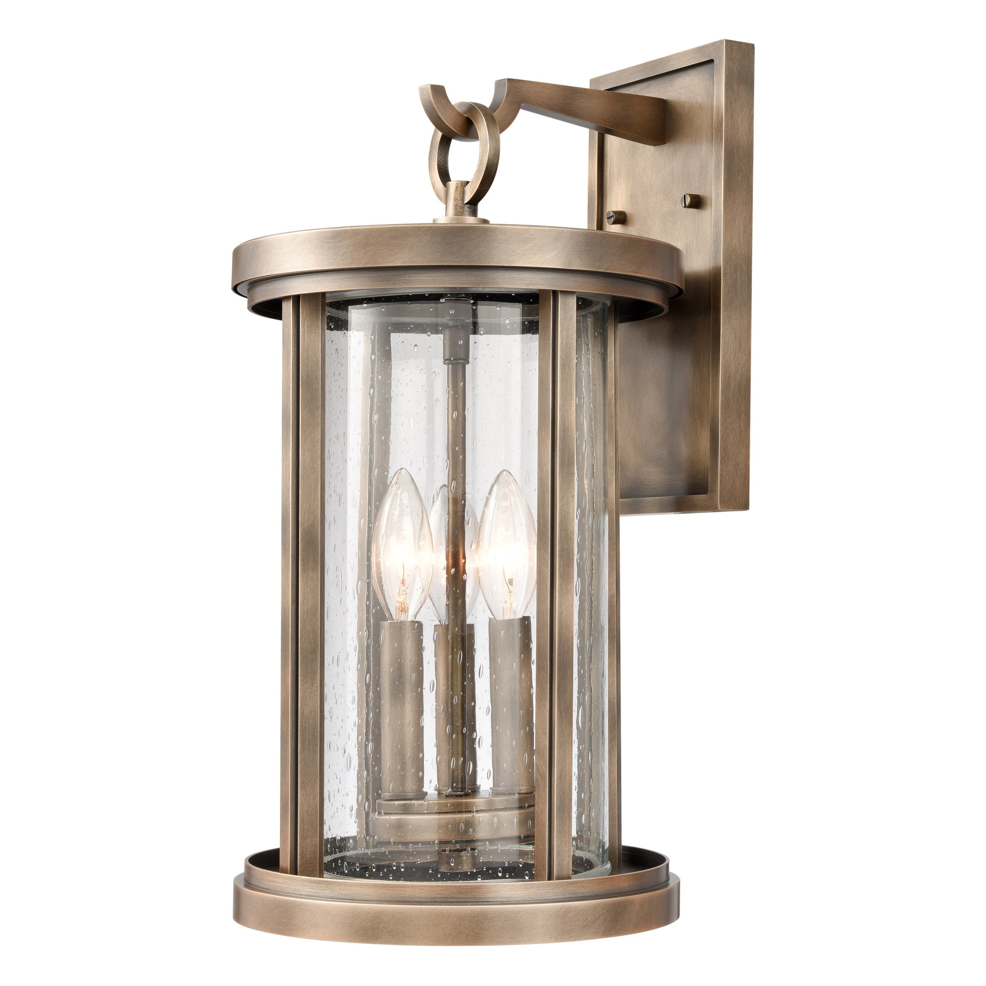 Elk Home Brison 3 - Light Wall Light in  Vintage Brass