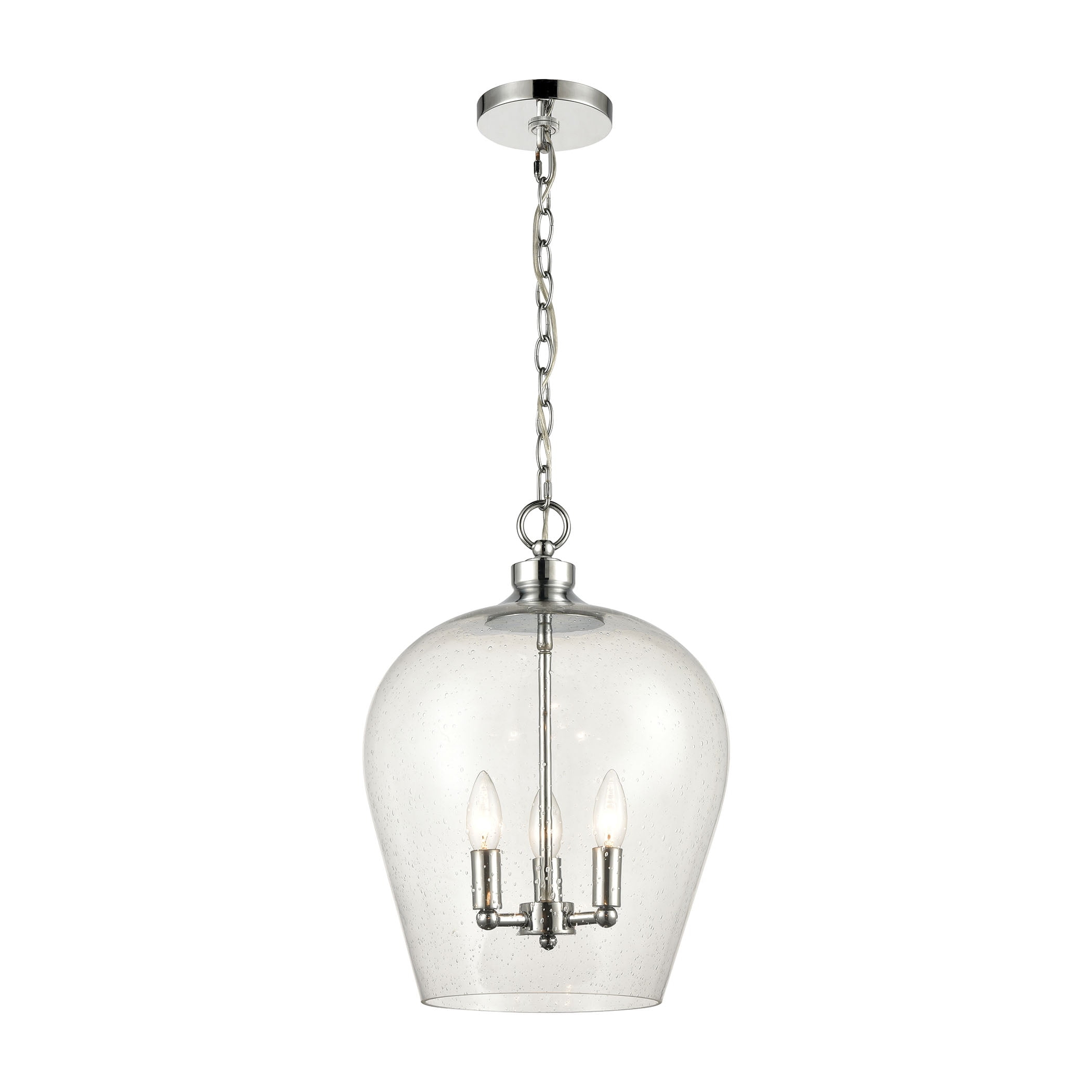 Elk Home Darlene 3 - Light Pendant in  Polished Chrome