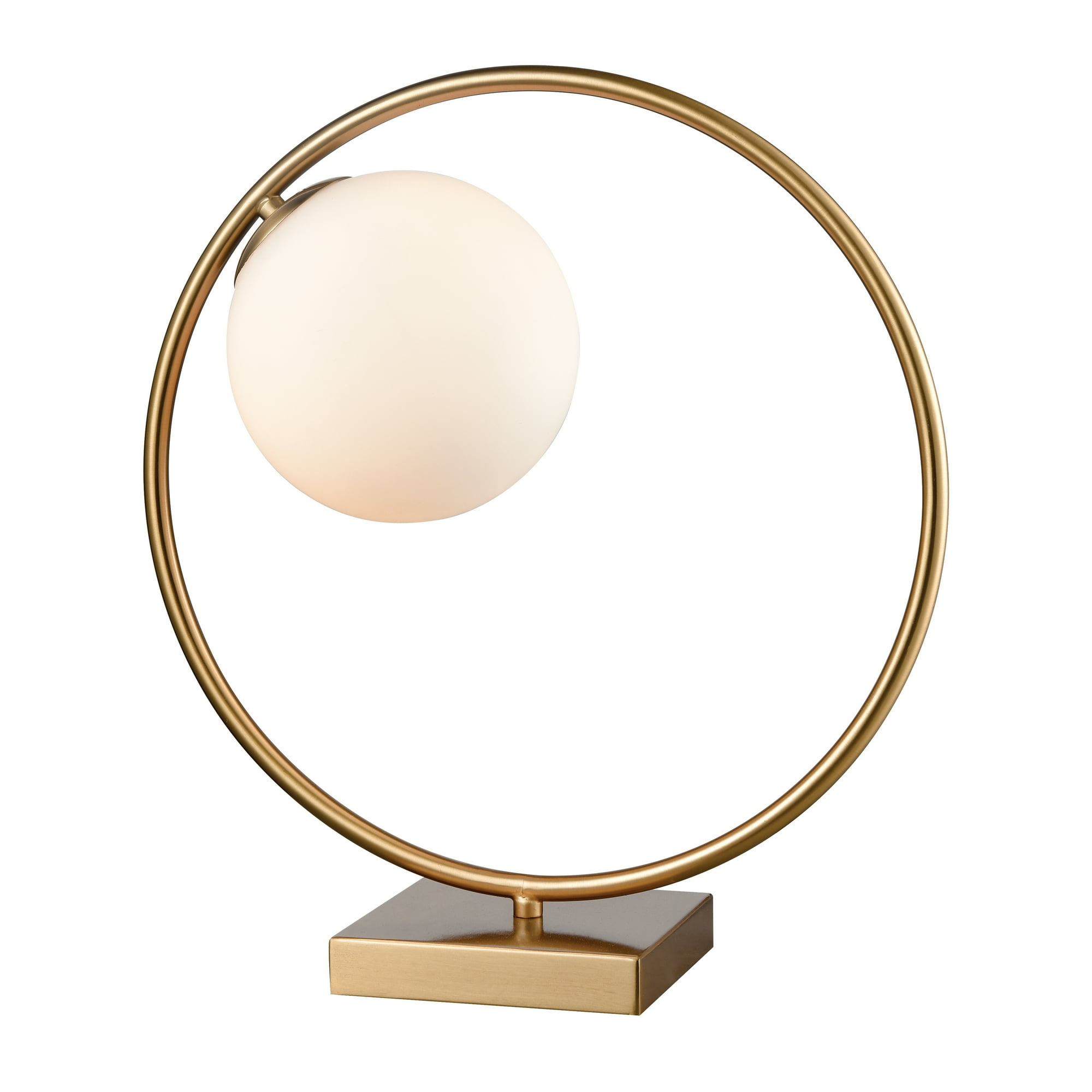 Rushon 15" Aged Brass Novelty Table Lamp