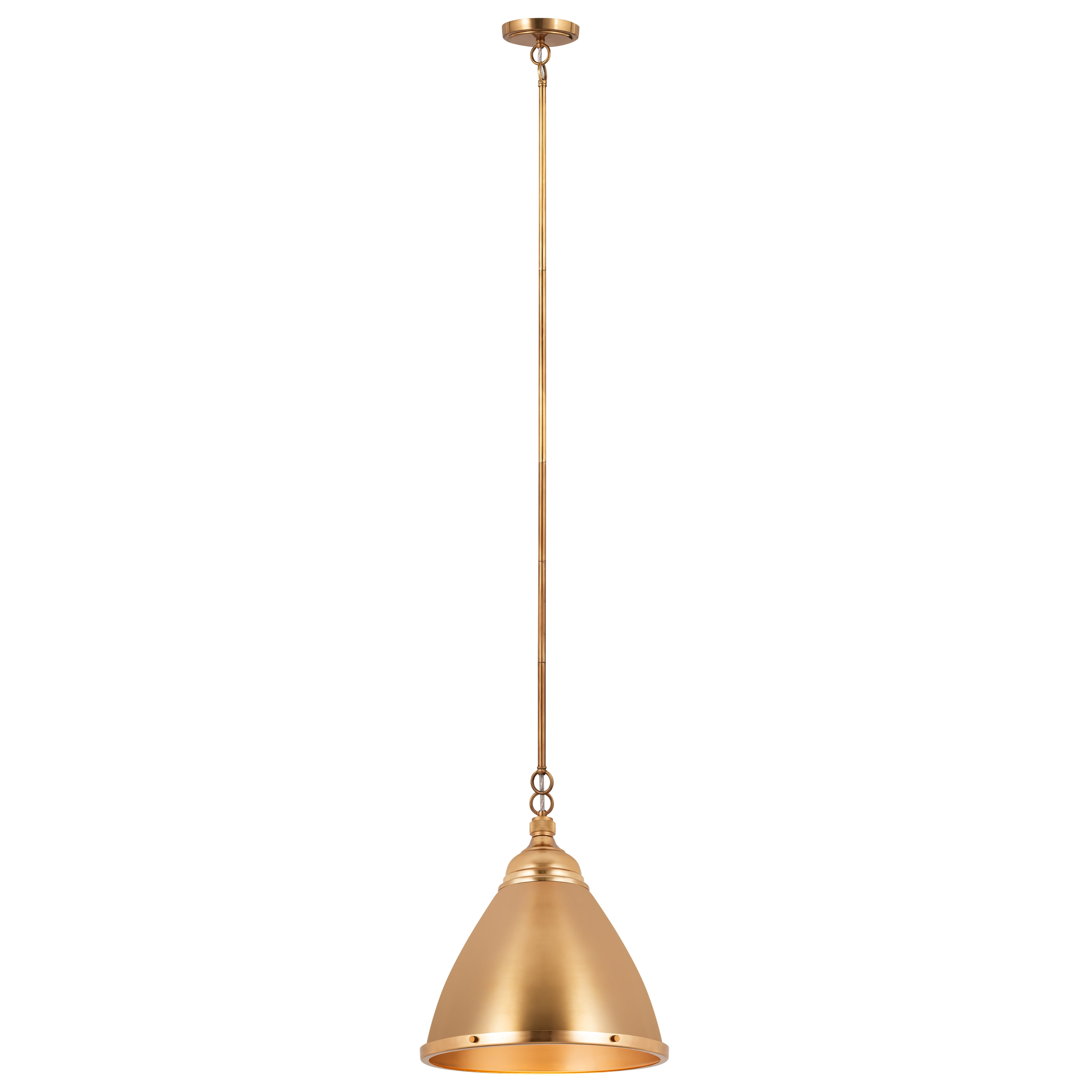 Elk Home Katelyn 1 - Light Pendant in  Satin Brass
