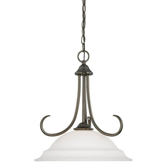 Elk Home 16-Inch Wide Bella Pendant, Traditional, Oiled Bronze
