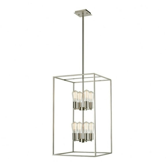 Elk Home 17-Inch Wide Williamsport Pendant Transitional-Brushed Nickel