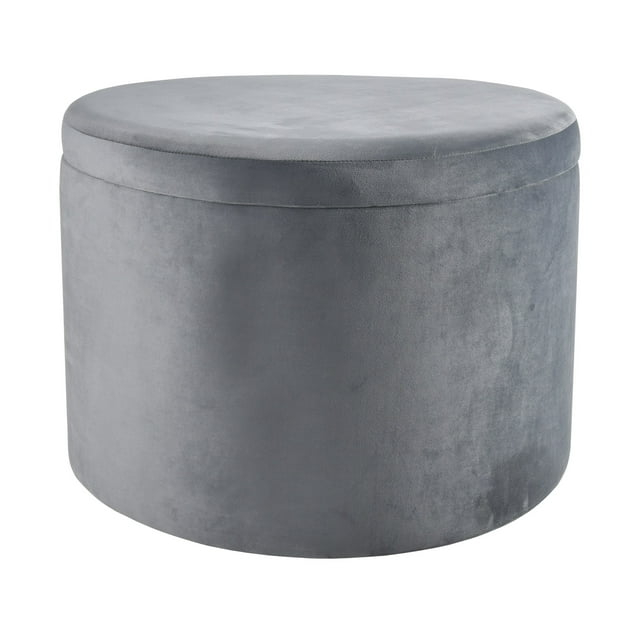 Elk Home 23.75-Inch Wide Linder Bench - Ottoman, Contemporary, Gray