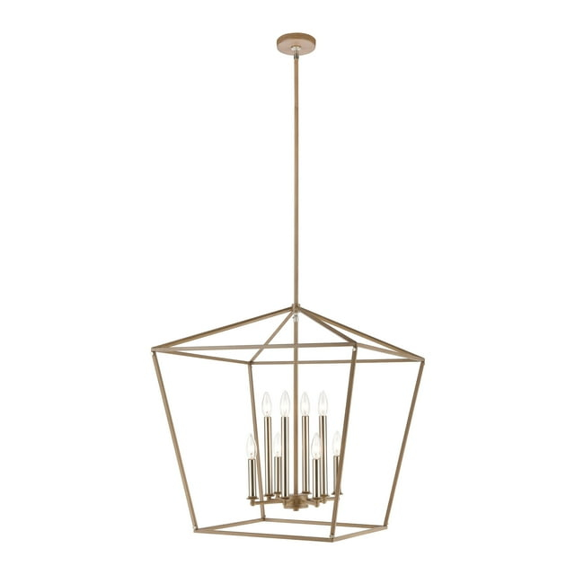 Elk Home 24-Inch Wide Fairfax Chandelier, Transitional, Light Wood