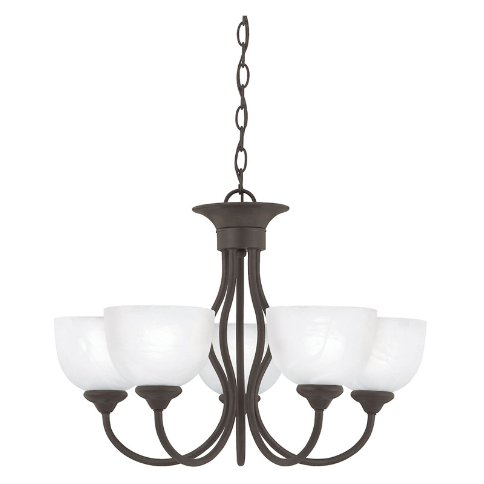 Elk Home Tahoe 5 - Light Chandelier in  Painted Bronze