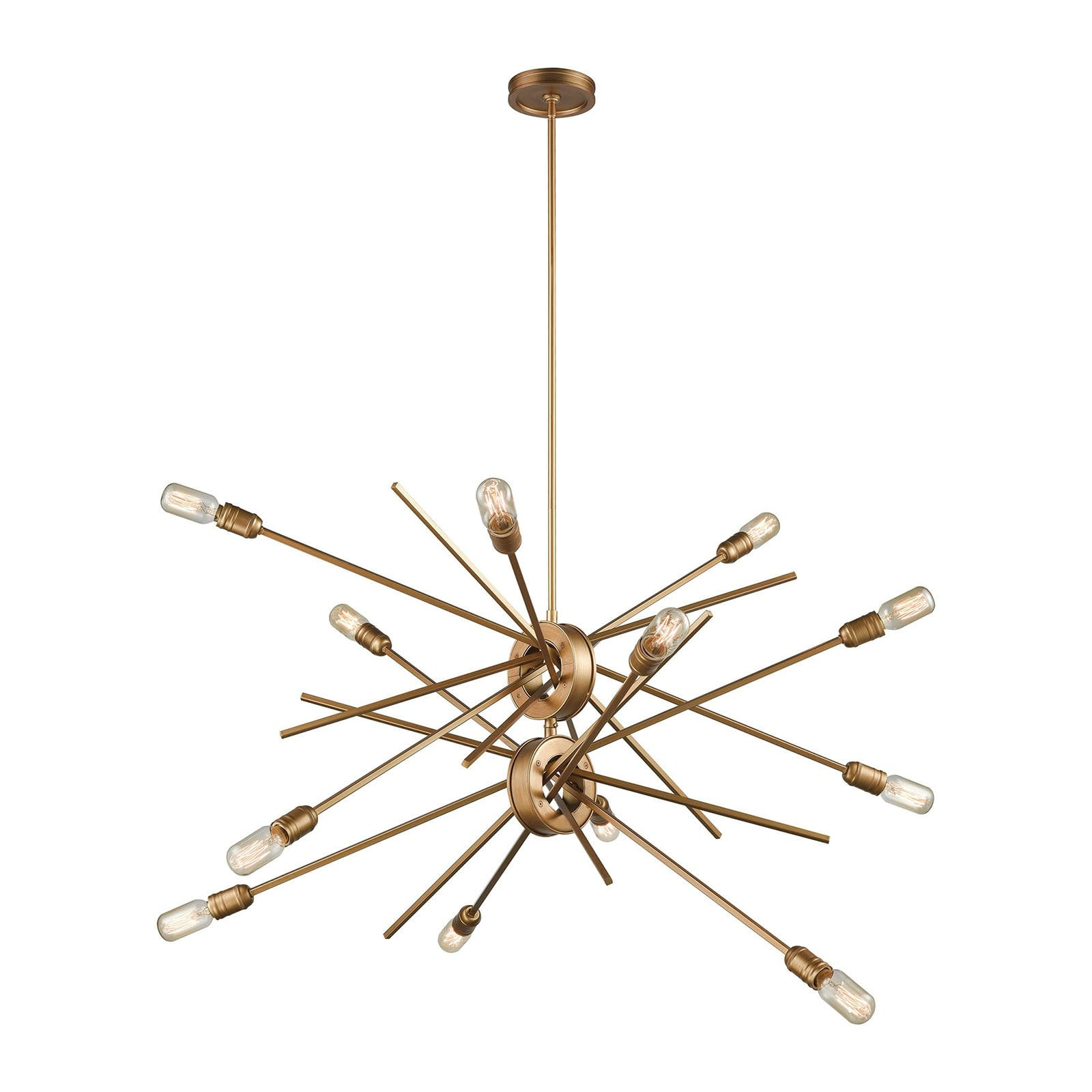 Elk Home Xenia 12 - Light Chandelier in  Matte Gold
