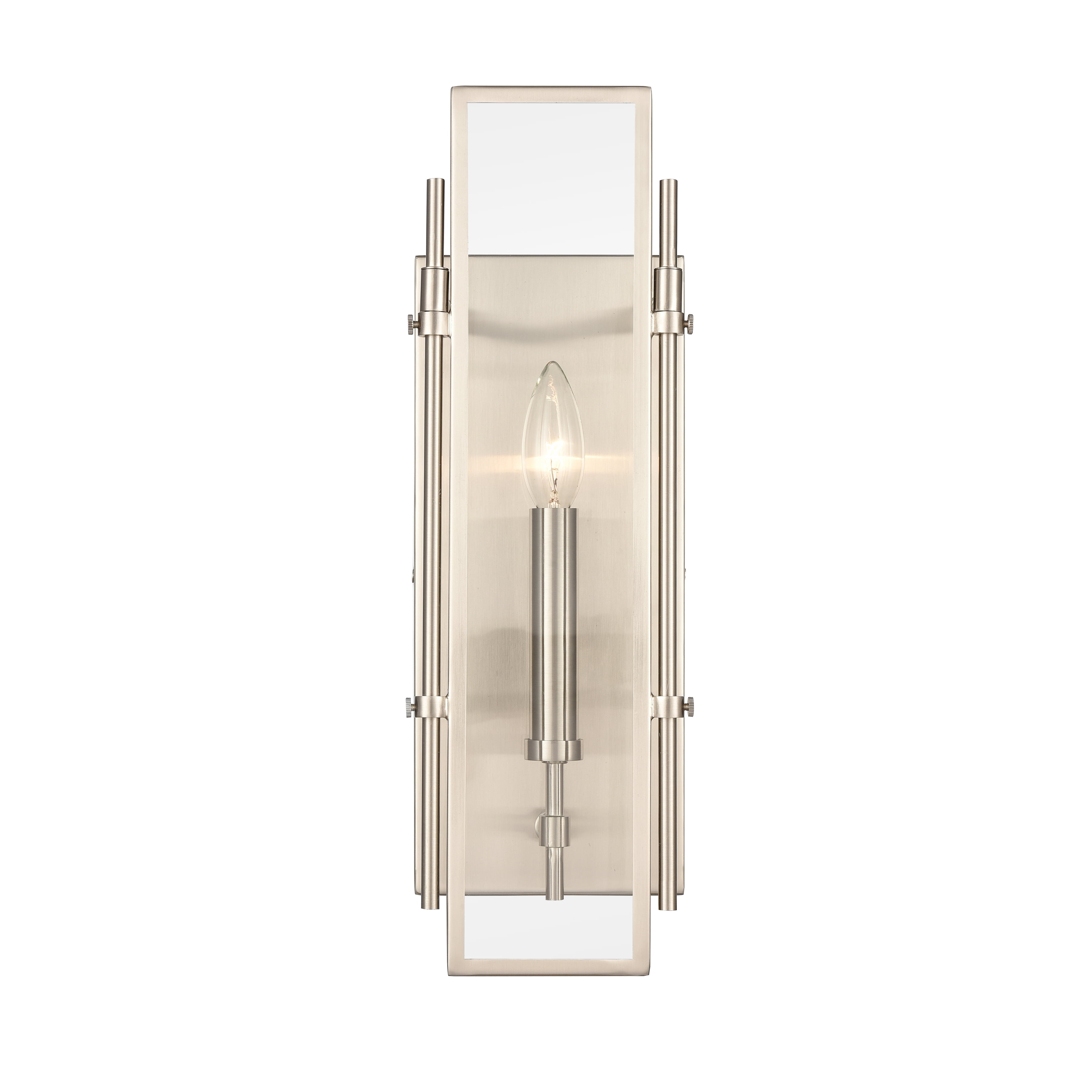 Elk Home 6-Inch Wide Mechanist Sconce, Modern/Contemporary, Chrome