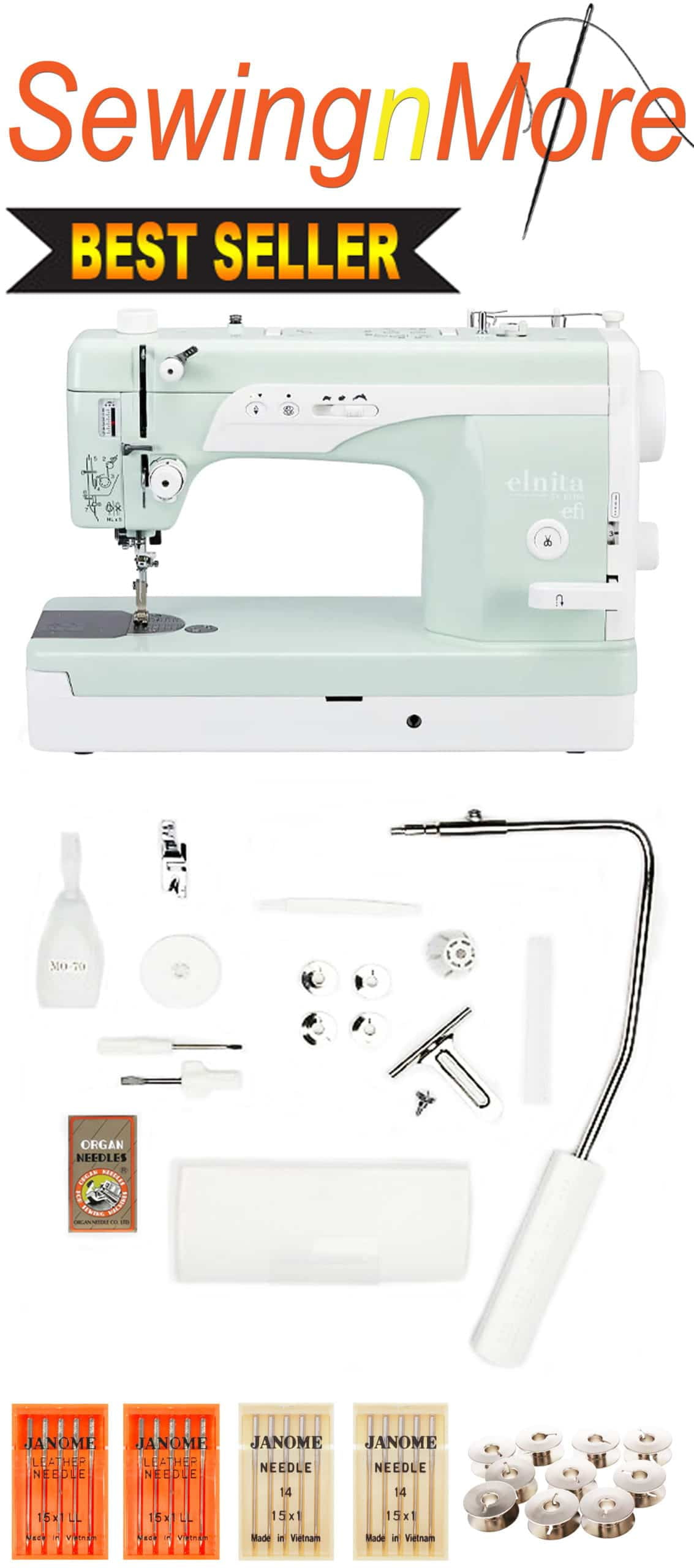 Elna Elnita EF1 Sewing and Quilting Machine
