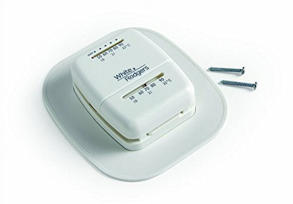 Emerson 1C20-102 Mechanical Heat Only Thermostat, White