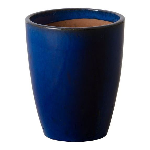Emissary Bullet Planter 11.5" x 15" - Blue