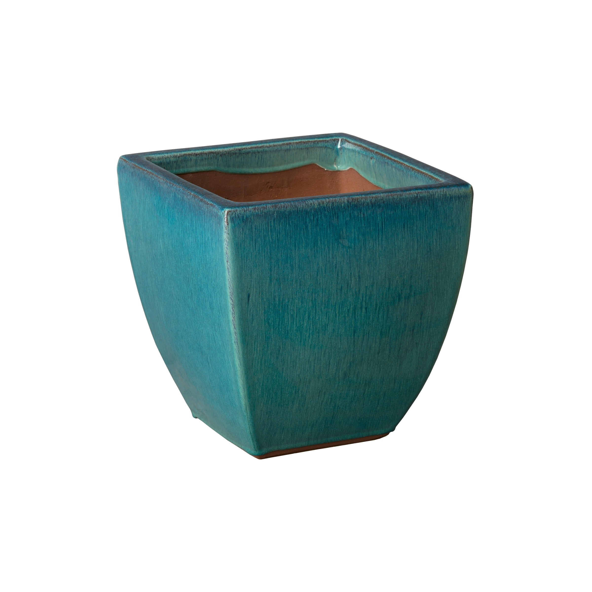 Emissary Lok Planter 12" x 12" - Teal