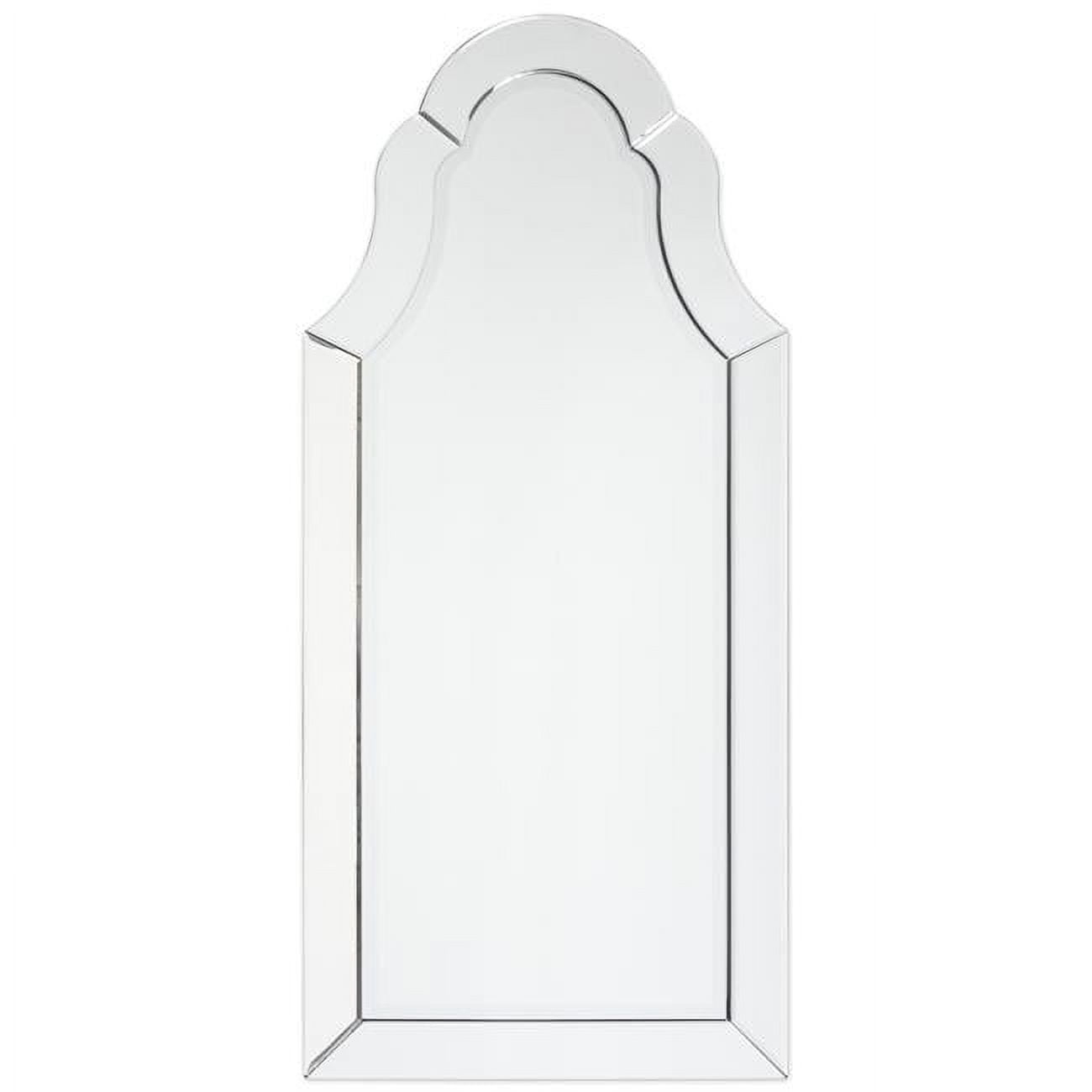 Empire Art Direct Arch Elegant Beveled Wall Mirror I Bathroom, Vanity, Bedroom Mirror - Clear - 20 x 44