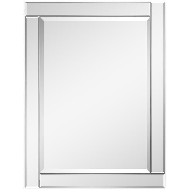 Empire Art Direct  Moderno Beveled Rectangle Wall Mirror
