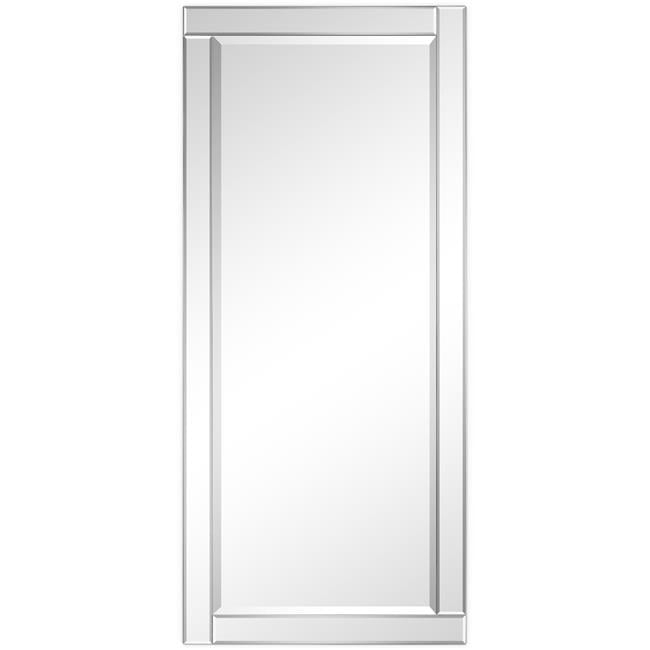 Empire Art Direct  Moderno Beveled Rectangle Wall Mirror