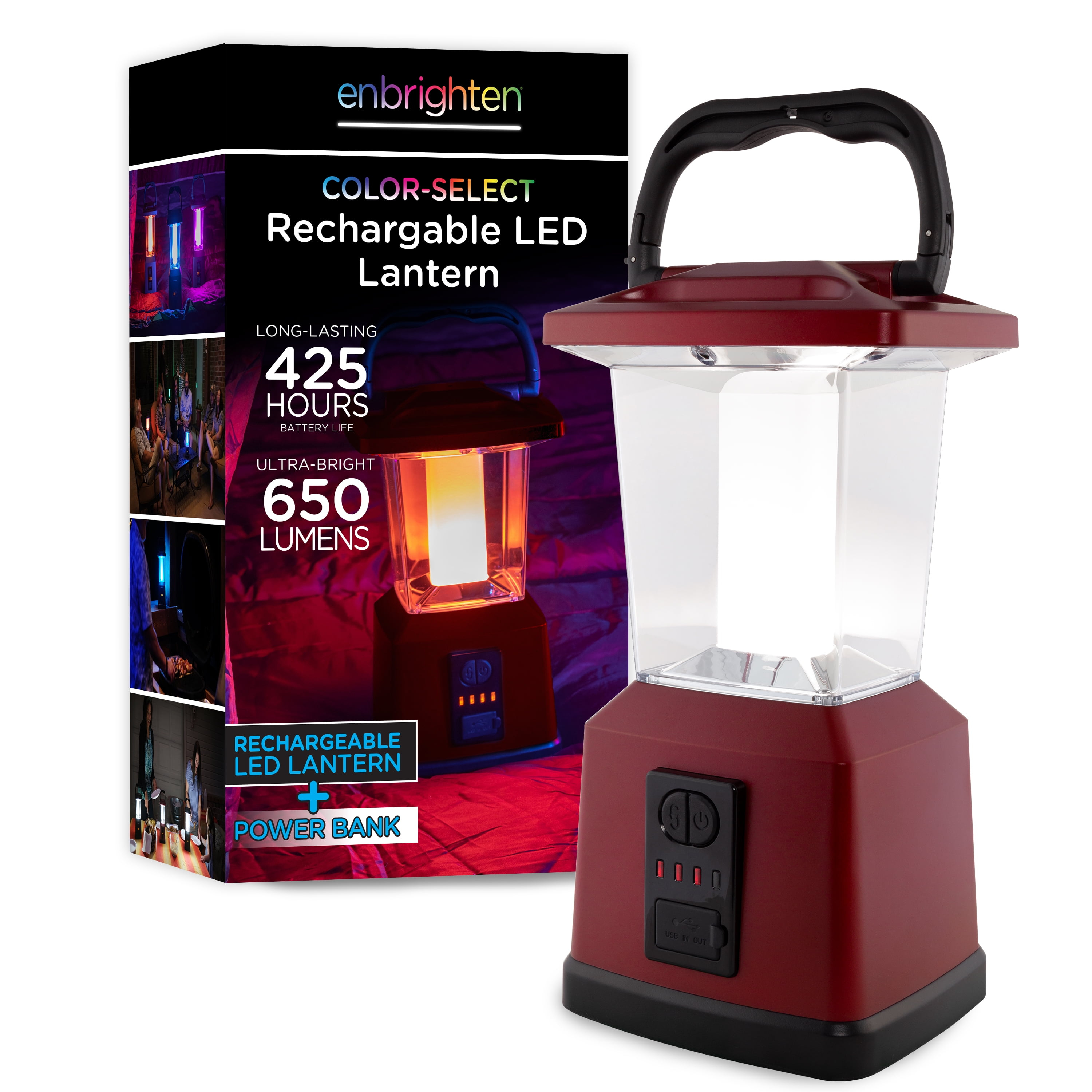 Enbrighten 650 Lumens Electric Camping Lantern