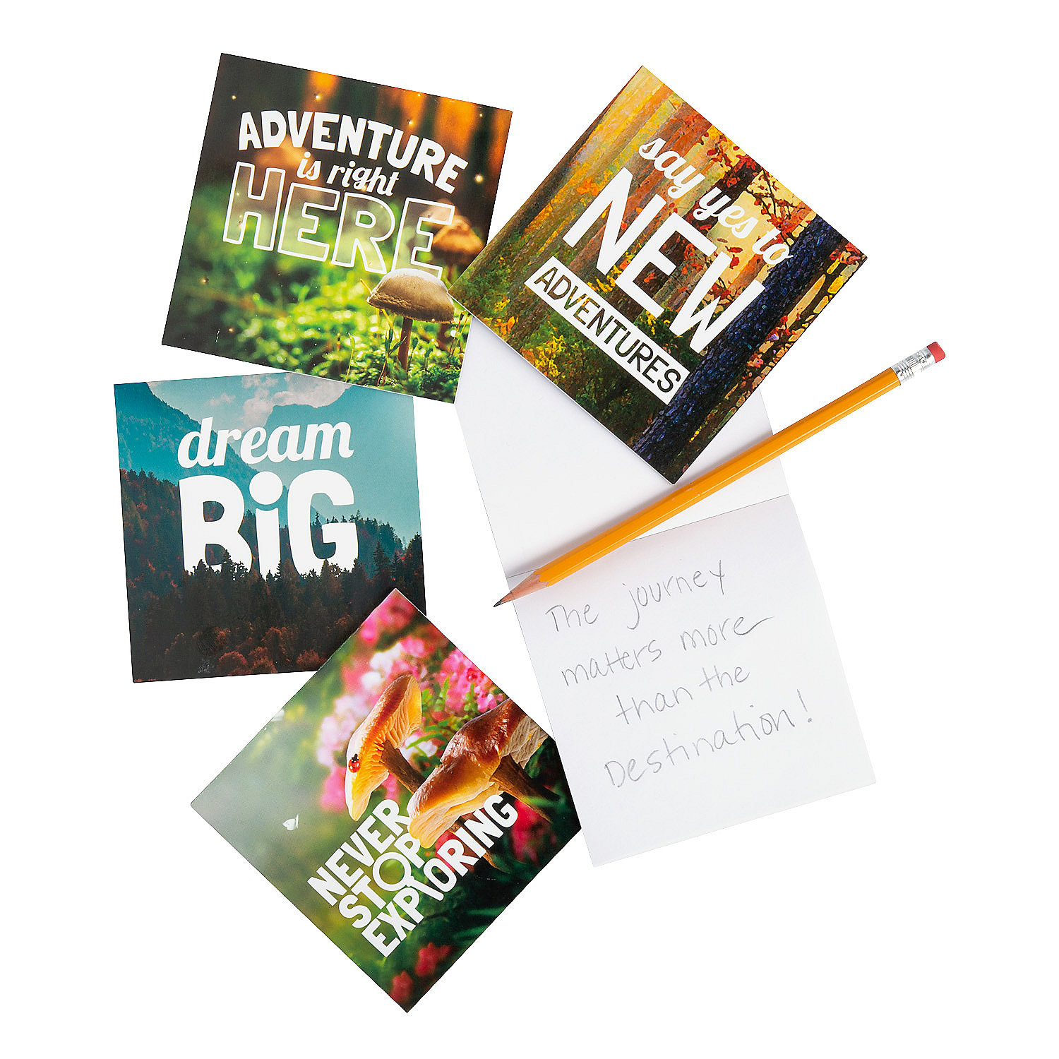 Enchanted Forest Notepads - 24 Pieces