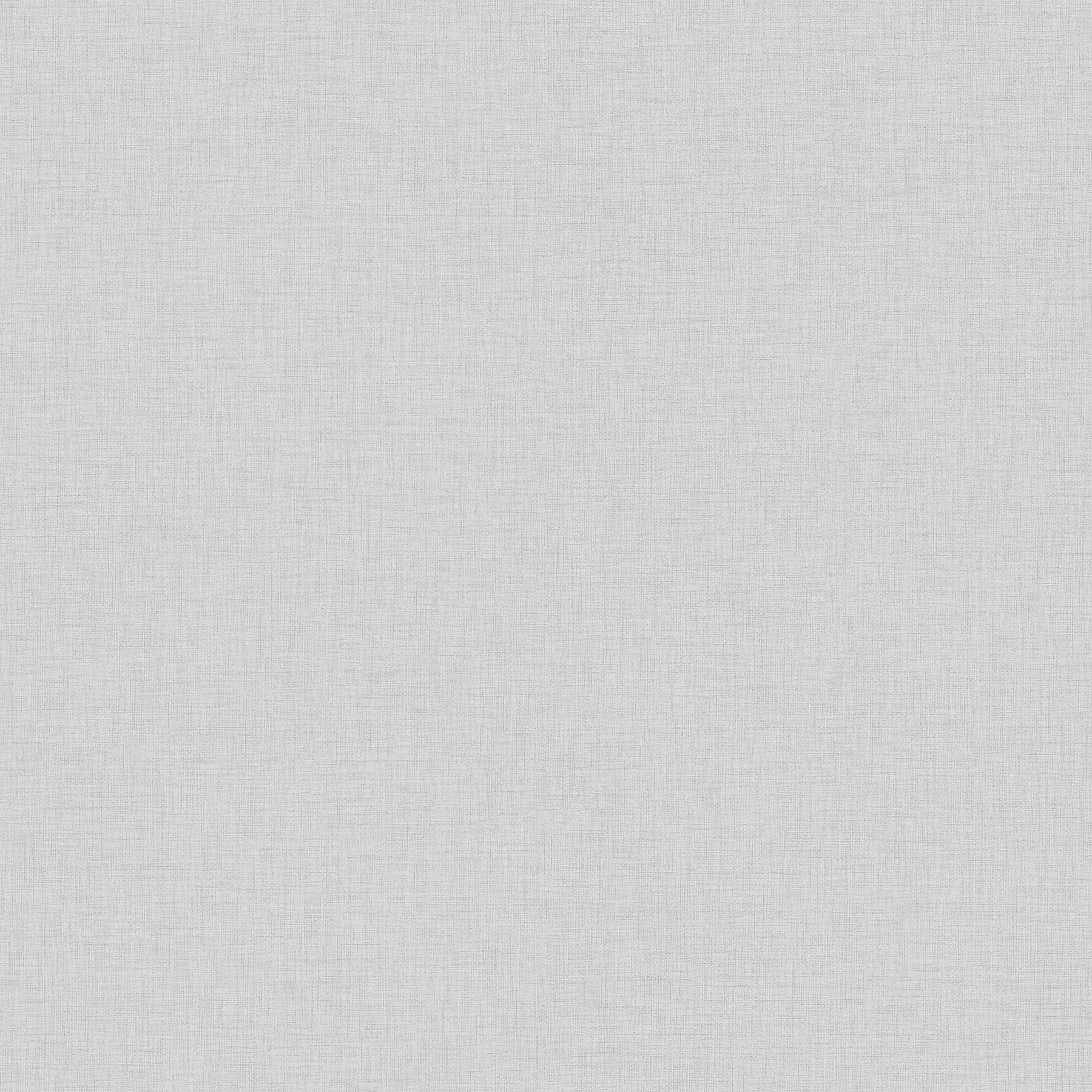 Engblad & Co Zack Uni Grey Faux Linen Wallpaper