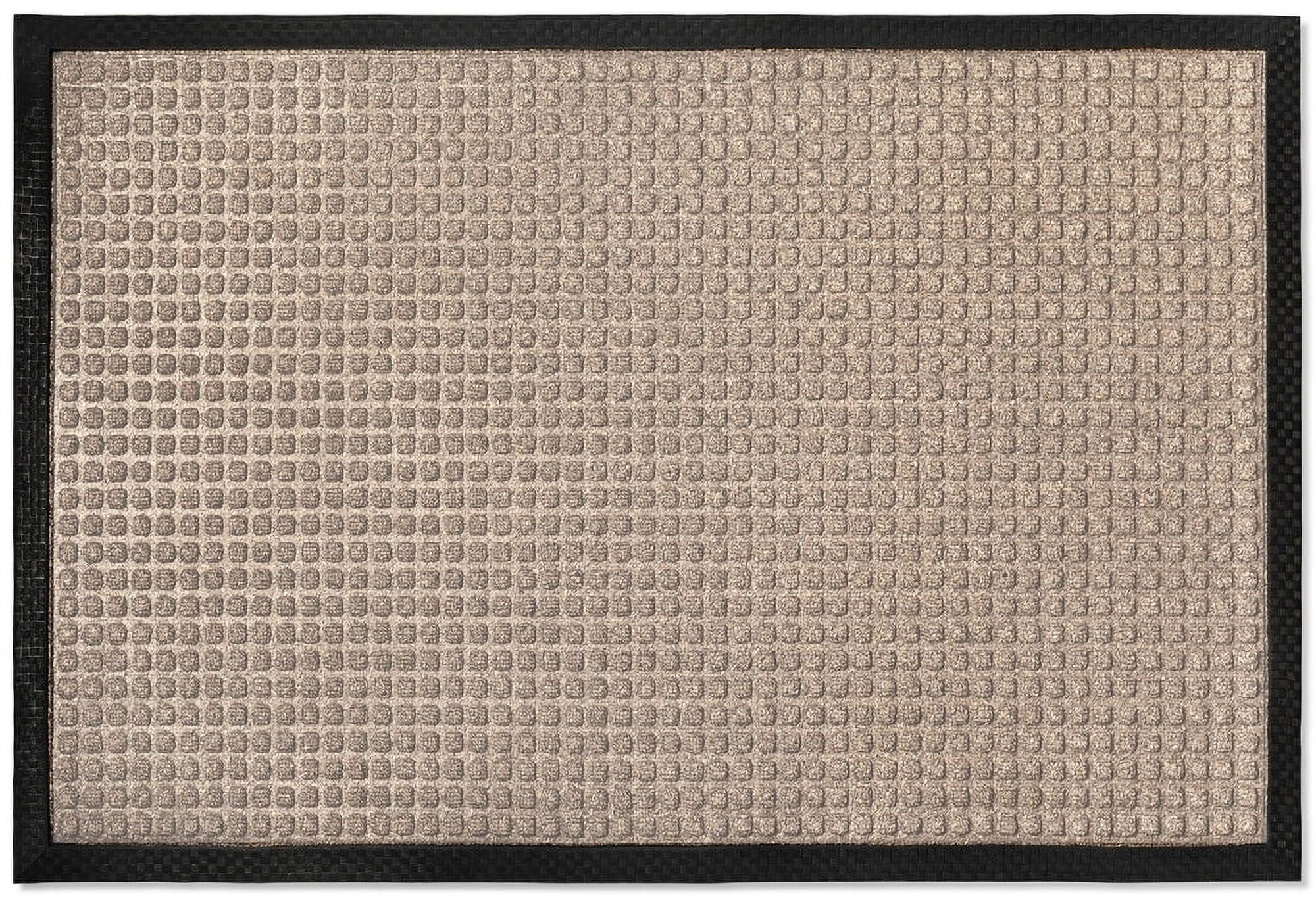 Envelor Front Door Mat Indoor Outdoor Entrance Doormat Non Slip Durable Floor Mat for Entry Mat Kitchen Rugs Home Decor Rugs Heavy Duty Mat Welcome Mat, 48 x 72 Inches, Beige