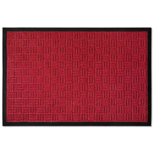 Envelor Front Door Mat Indoor Outdoor Entrance Doormat Non Slip Durable Floor Mat for Entry Mat Kitchen Rugs Home Decor Rugs Heavy Duty Mat Welcome Mat, 48 x 72 Inches, Maroon