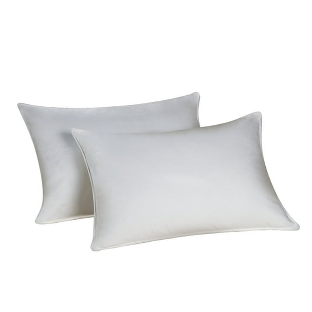 Hypoallergenic Medium Firm White Cotton Bed Pillow Set